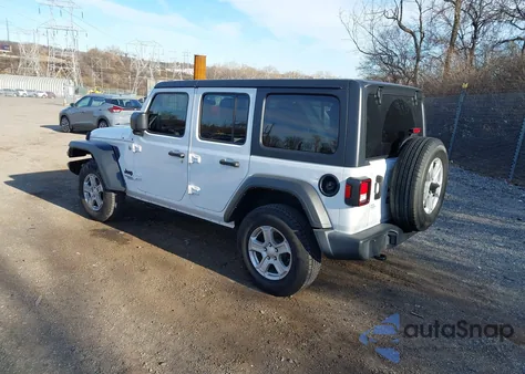 2021 Jeep Wrangler Unlimited Sport S 4X4 from USA, damaged, VIN 1C4HJXDN2MW724578